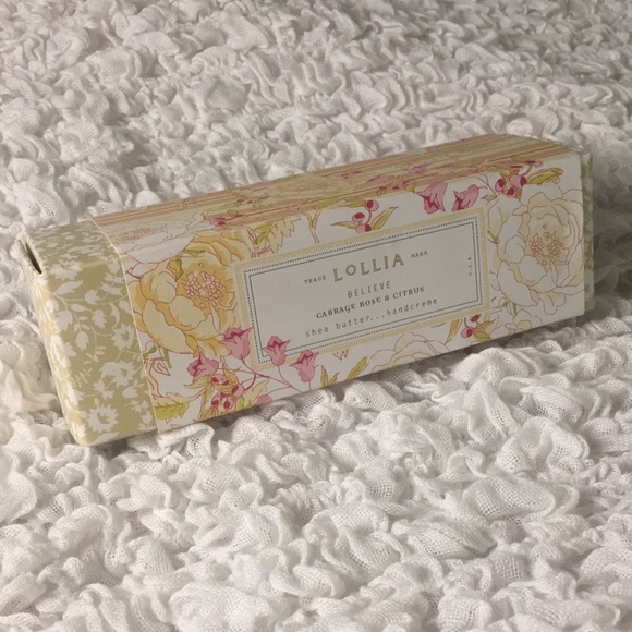 🌼Lollia Believe ~ Cabbage Rose & Citrus Handcream - Picture 6 of 6